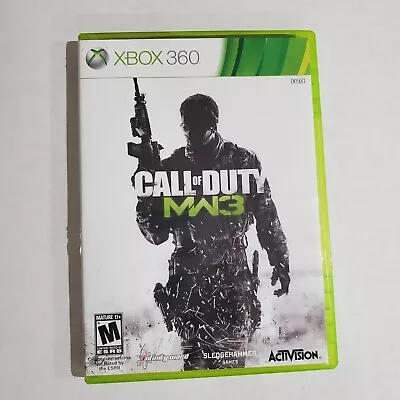 Call Of Duty Modern Warfare 3 Xbox 360 CIB Complete! • $9.89