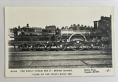 Br Railway Locomotive Photograph - ‘lord Of The Isles’ -  A1133 • £3.50