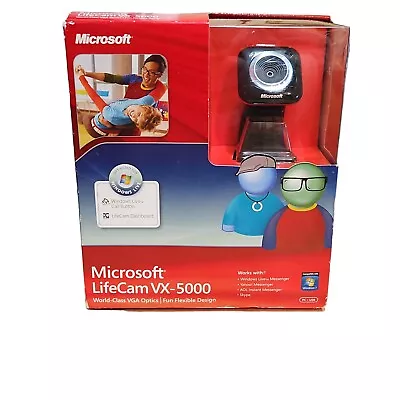 Microsoft LifeCam VX-5000 Web Cam For Zoom Meetings Mac & PC • $16.50