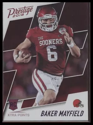 2018 Panini Prestige Baker Mayfield #203 RC Cleveland Browns • $2.79