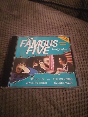 The Famous Five Five Go To Mystery Moor Kirrin Island Again Audiobook • £4.50