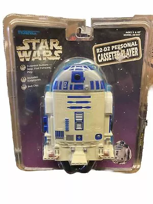 NIB Vintage 1997 Star Wars R2-D2 Droid Personal Cassette Player & Headphones • $50