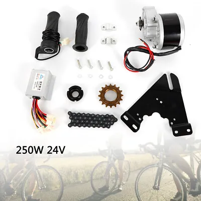 $77.02 • Buy 24V 250W Electric Bicycle Motor Kit 16-28'' E-Bike Conversion Simply DIY Kit NEW