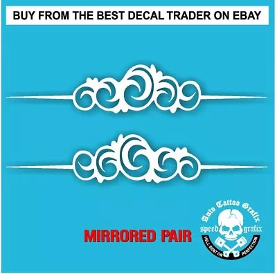 Pinstripe Decal Sticker For Hot Rod Rat Rod Horse Float Caravan Camper Stickers • $7