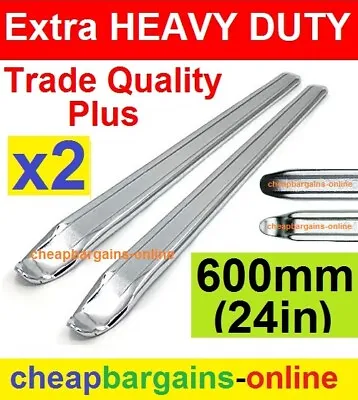 2 TYRE LEVERS 600mm (24 ) TYRE CHANGING BARS WORKSHOP TOOLS CAR 4x4 M/BIKE TRUCK • $24.59