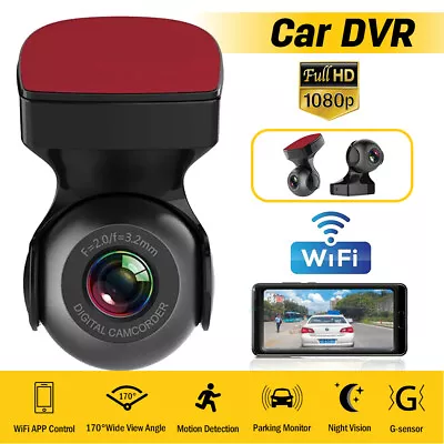 Wifi 1080P HD Car Dash WDR Camera Video DVR Cam Recorder Night Vision G-sensor • $41.99