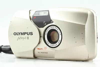 [Exc+5] Olympus μ Mju II Stylus 35mm Point & Shoot F/2.8 Film Camera From JAPAN • $299.99
