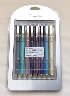 $21.99 • Buy TUL GL Series METALLIC Ink Pens, Assorted Barrel Colors, 0.8mm