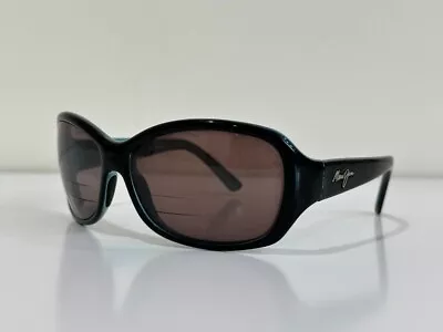 Maui Jim MJ 214-03A Pearl City Black Brown Sunglasses Frame Only 63-17-125 • $39.99