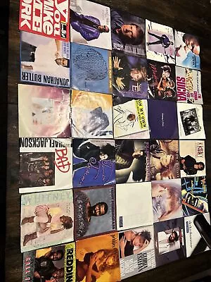 Lot Of 30 45 Rpm Record Picture Sleeves Only No Vinyl #579 • $14.55