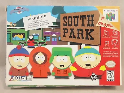 South Park (Nintendo 64 | N64) Authentic BOX ONLY • $45.99