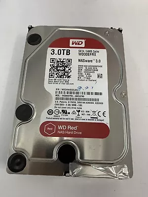 Western Digital 3.5  WD Red NAS Hard Drive 64MB 3TB Faulty Has Errors Freepost • $66