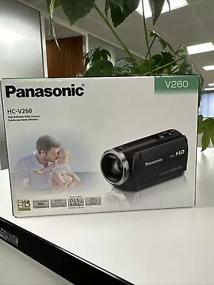 Brand New  Panasonic HC-V260 Full HD Camcorder - Black • £209