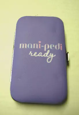 Manicure Set Olivia Moss Design  Mani-Pedi Ready  Purple 6 Pcs. Brand New • $7.99