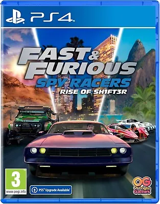 Fast And Furious: Spy Racers Rise Of SH1FT3R (PS4) -  NEW & SEALED PLAYSTATION 4 • £19.89