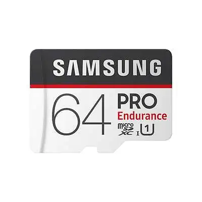 Samsung Pro Endurance 64GB Micro SD Card 100MB/S Dash Camera Security 4K Video • $40.95