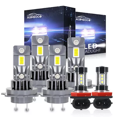 LED Headlight Bulbs +Fog Light For BMW 2012-19 118i &2005-19 120i & 2009-12 125i • $79.99