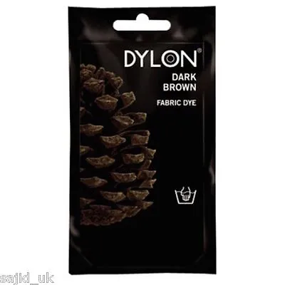 Dylon Fabric And Clothes Hand Dye 50g - Dark Espresso Brown • £4.99