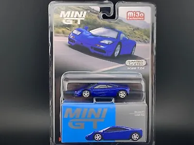 Mini GT McLaren F1 Cobalt Blue MGT00629 1/64 • $11.99
