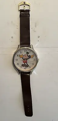 Vintage Disney Lorus Mickey Mouse Giant Wrist Watch Wall Hanging Clock - Working • $49.99