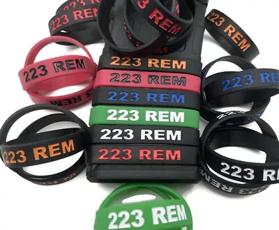 223 Rem 556 Mag ID Band Multi Color Strong & Durable (Pack Of 3 5 Or 10) • $18.99