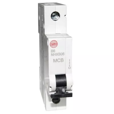 Wylex NHXB06 6 Amp MCB Fuse (Replacement For NSB06) • £6.75