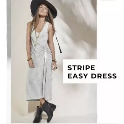 Cabi Style 5974 Stripe Easy Maxi Dress Size M • $27.95