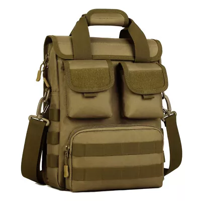 Tactical Unisex Handbag Shoulder Bags Tote Waterproof Laptop Backpack Schoolbag • $76.99