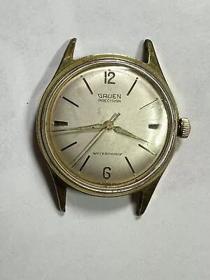 Estate Vintage Gruen Precision Manual Wind Wristwatch  Cal 510SS  Ww-275 • $60