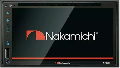 Nakamichi NA6605 Double Din In Dash 6.8  WVGA Apple CarPlay Android Stereo Radio • $448.01