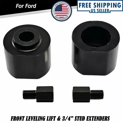 3 Front Leveling Lift Kit 81-1996 For Ford F250 F350 Super Duty F150 (2WD) Black • $47.99