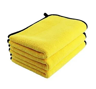 Microfiber Towel Car Detailing Claning 16x16 Inch 3 Pack Towels For Kitchen • $9.99