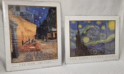 The Cafe & Starry Night By Van Gogh 8 X 10  Art Prints - Wall Decor - Unframed  • $18