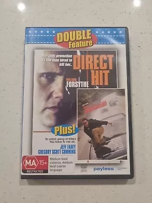 Direct Hit & The Underground Action Region All DVD Double Feature Movie  • $5.95