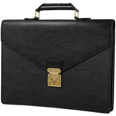 Louis Vuitton Conseiller Briefcase Briefcase Epi Noir (Black) M54422 Men • $298