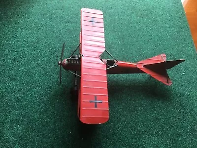 All Metal Red Baron Air Plane Model • $10