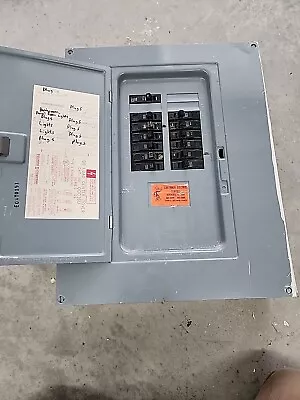 Square D QO120L125G Main Lug Panel With Cover And 13x QO 120v Breakers • $125