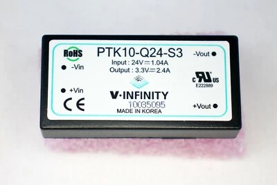 $12.69 • Buy V-infinity Compact Dc-dc Converter ~ Ptk-10-q24-s3 ~ Nos