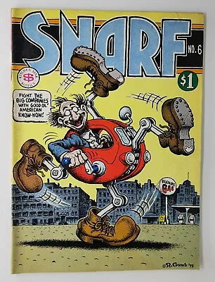 Snarf #6 FN 2nd Print Robert Crumb Underground 1976 • £12