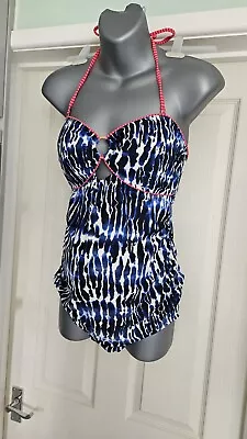 Jessica Simpson  Maternity Tankini TOP AND BOTTOMS Size MEDIUM • £7.99