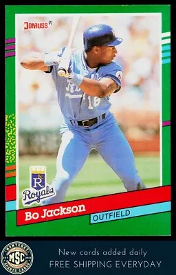 Bo Jackson 1991 Donruss #632 Kansas City Royals • $1.59