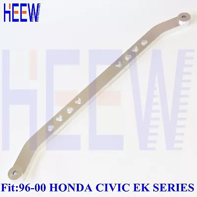 LOWER SUBFRAME REAR BRACE STRUT TIE BRA For 96-00 CIVIC EK SERIES SILVER BWR • $48.74