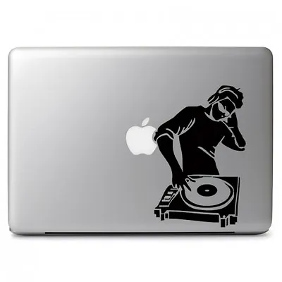 DJ Music Turntable Controller Decal Sticker For Macbook Laptop Car Window Decor • $11.62