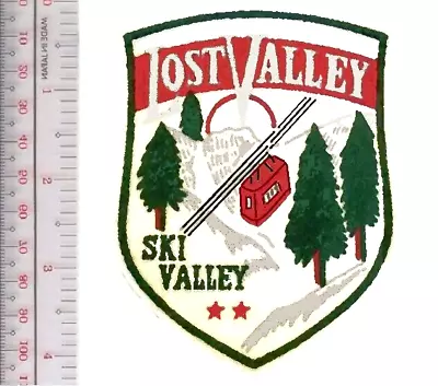 Vintage Skiing Maine Lost Valley Ski Valley Resort  Auburn ME Promo Patch • $9.99