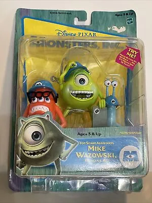 Disney Pixar Monsters Inc Mike Wazowski Frungus Ray Action Figure VTG 2001 • $28
