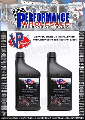 2 X VP Racing M2 Candy Scent Upper Cylinder Lube Methanol & Ethanol Additive E85 • $149.50