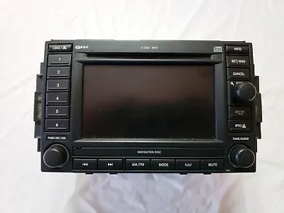 2005-2006 Jeep Grand Cherokee Radio AM/FM CD DVD Player Receiver W/ Nav ID REC • $309.99