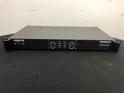 Vonyx 172.046 VDA1000 PA Amplifier 1U 2x 500W - Damaged • £40