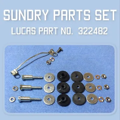 Steering Column Top Cover Sundry Parts Set Lucas 322482 For Land Rover Series 1 • $85.24