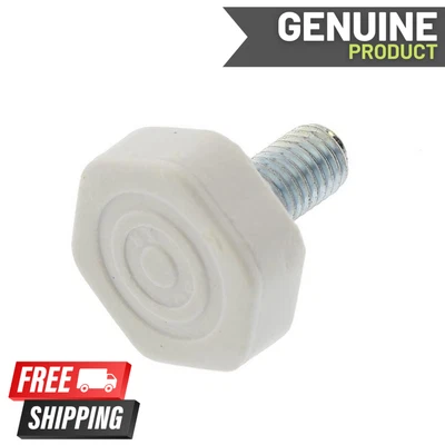 £7.55 • Buy Beko LEC Swan Fridge Freezer Adjustable Foot. Genuine Part Number 4117650400